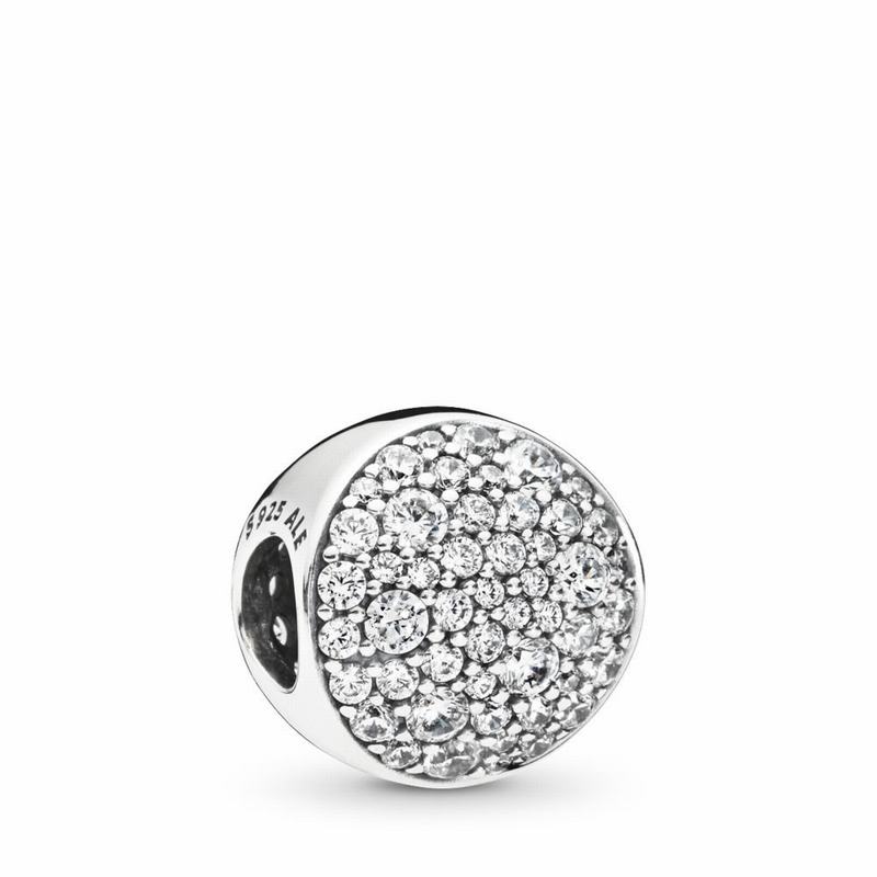 Talismane Pandora Pavé Sphere Argint (Z3f8SuGR)